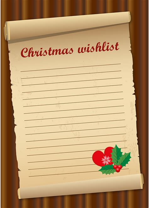 Wish List Christmas Give · Free vector graphic on Pixabay