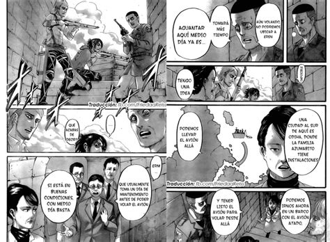 Shingeki no Kyojin Manga español ONLINE 129: Annie y Reiner derrotados ¡El titan mandíbula ...