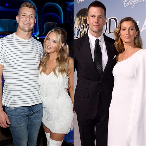 Rob Gronkowski's Girlfriend Camille Kostek Comments on Tom Brady and ...