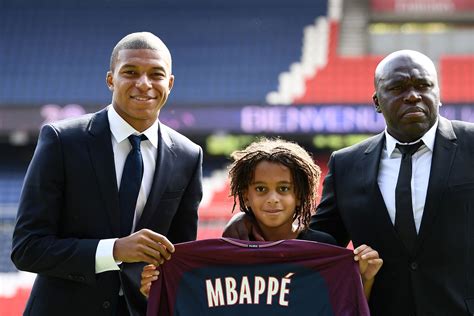 Mbappe’s younger brother Ethan, 13, follows in PSG star’s footsteps by ...