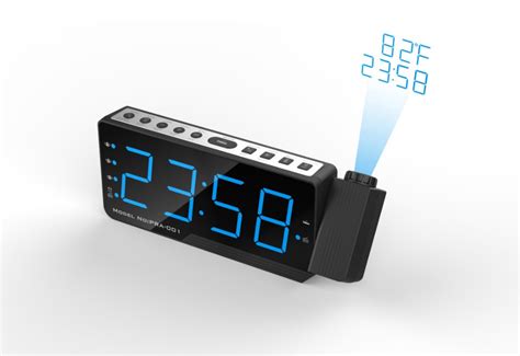 FM Projection Alarm Clock Radio | GearVita