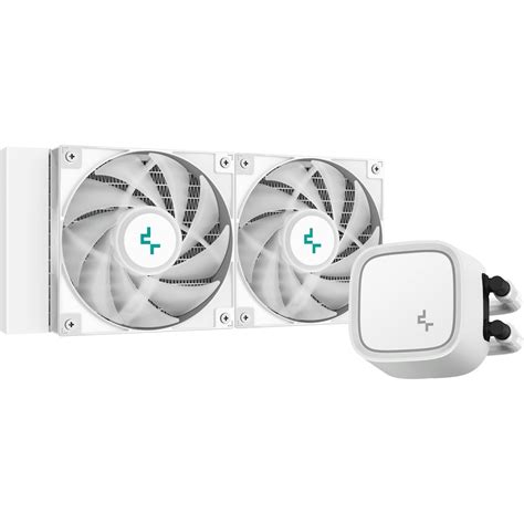 DeepCool LE520 ARGB 240mm AIO Liquid CPU Cooler - White | PLE Computers