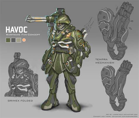 [Warframe Concept] Havoc - The War Engine [w/ Concept Art] - Fan Concepts - Warframe Forums