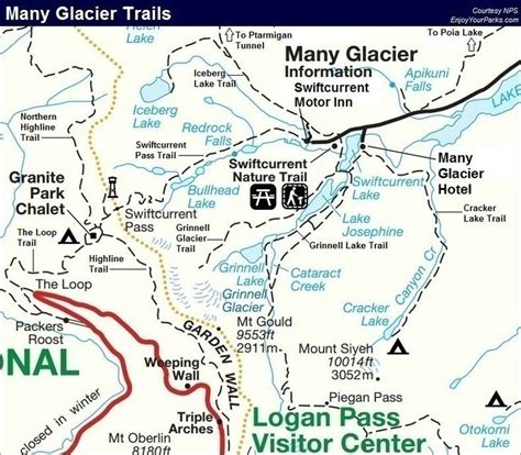 Glacier Park Lodge, Glacier National Park Map, Glacier National Park Montana, Glacier Np ...