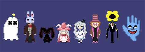 Here's some characters from my game NeverEverLand : RPGMaker