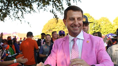 Clemson football coach Dabo Swinney after Syracuse game