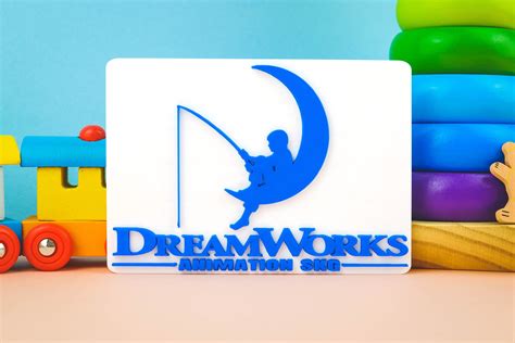 Dreamworks Logo 3D Printed Pretend Play Kids Toy 3D Printing - Etsy Australia