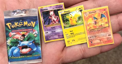 Miniature Pokemon Cards - Shut Up And Take My Yen