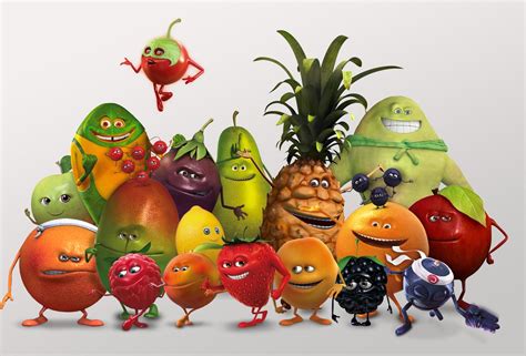 La Fruit Family au grand complet ! | Dessin