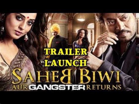 Saheb Biwi Aur Gangster Returns Official TRAILER OUT (NEWS) - YouTube