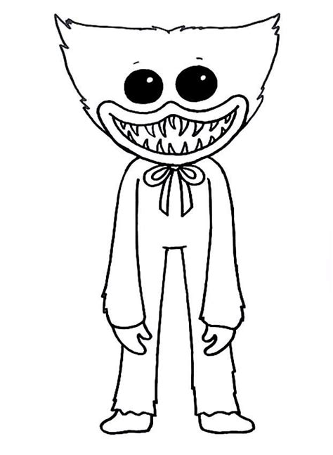 Huggy Wuggy Coloring Pages | Print For Free | Monster coloring pages ...