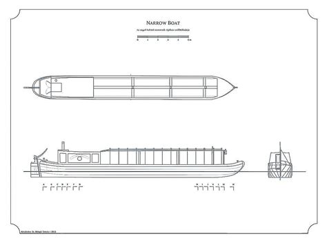 Barge Narrow Boat ship model plans Best Ship Models