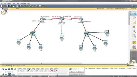 Configure Static Route on Cisco Router using Cisco Packet Tracer simulator - Fibre Optique