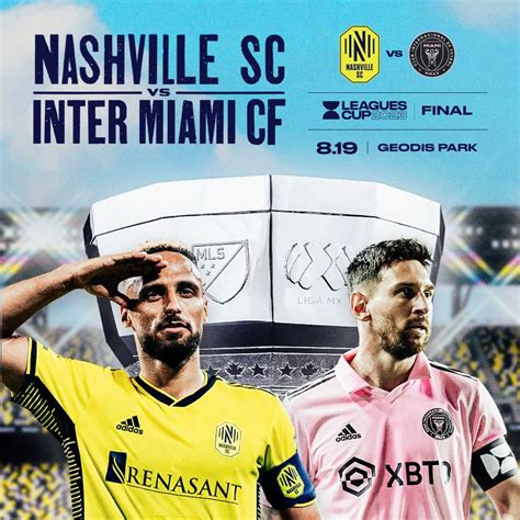 Leagues Cup 2023 Final is Set to Nashville SC vs. Inter Miami