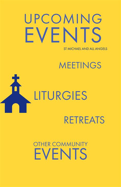 Event Calendar - St Michael and All Angels Episcopal Church