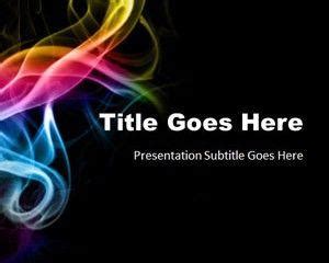 Abstract Smoke 01 PowerPoint Template