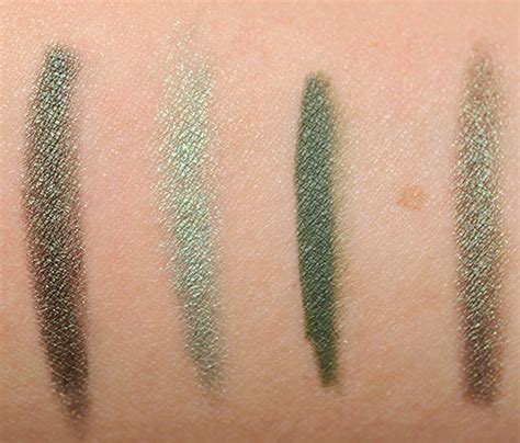 Dark Green Eyeliners: Swatches, Dupes, and Comparisons