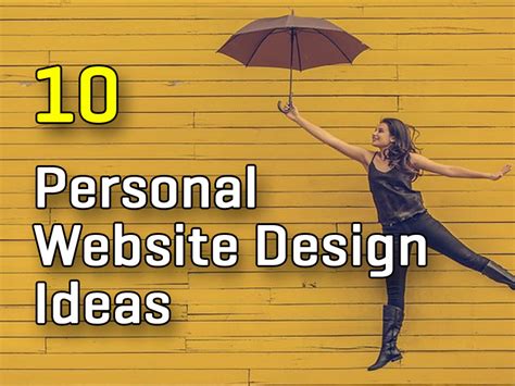 10 Personal Website Design Ideas to Grab Visitors Attention - Thehotskills