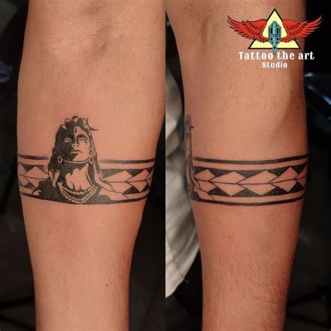 Lord shiva Arm band tattoo | Arm band tattoo, Band tattoo designs, Band ...