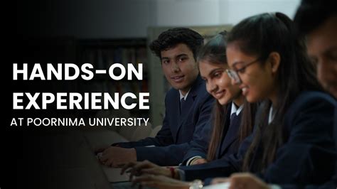 Hands-On Experience at Poornima University