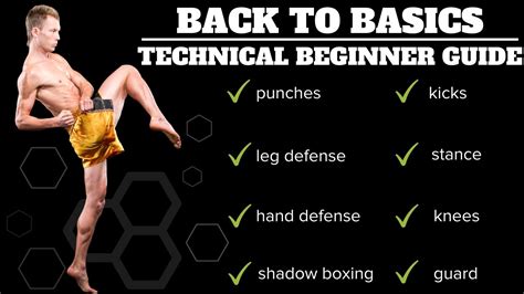 Back To Basics | Technical Beginner's Guide To Kickboxing - YouTube