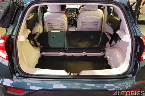 Mahindra XUV300 Boot Space with Seats folded 2019 - AUTOBICS