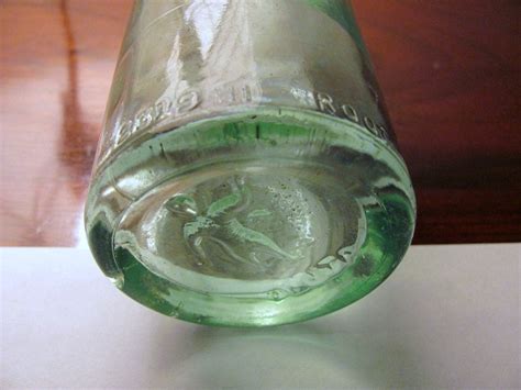 Antique Green Bottle Pluto Water America's Physic by Petuniapie