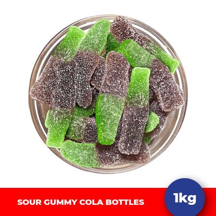 Fini Sour Cola Bottles x 1kg - Candy Corner