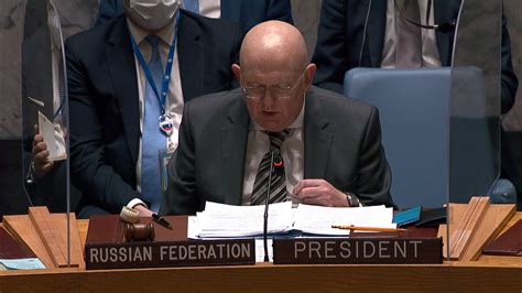 Russian Ambassador defends military operation before the UN Security Council - The Limited Times