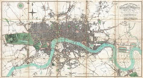 Location Map of Georgian and Regency London - Risky Regencies