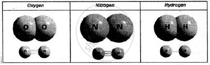 Explain the Term – Molecules. Give Three Examples of Atoms of the Same Element Forming a ...