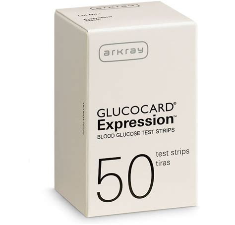 GLUCOCARD Expression Test Strips, 50 Strips/Box - J&B At Home