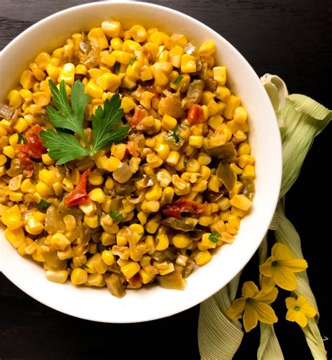 Spicy Skillet Corn Maque Choux Recipe | A Sprinkling of Cayenne