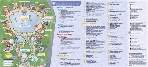 New Disney World 50th Anniversary Park Maps Debut