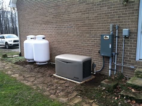 Generator Tank Installation