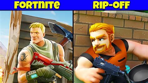 Playing Fortnite Rip-Offs (Ends Bad) - YouTube