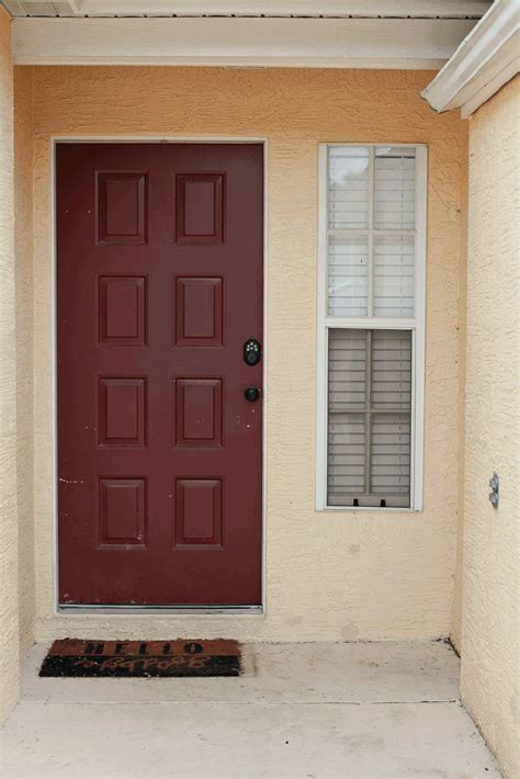 Our Black Front Door Makeover | Door makeover, Front door makeover, Front door