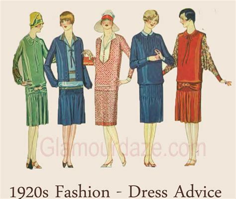 1920's Clothing and Dress Color Combinations - Glamour Daze