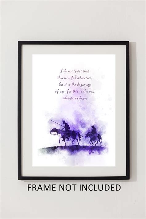 Don Quixote Quote ART PRINT Inspirational, Book, Gift, Wall Art, Home Decor, Adventure - My ...