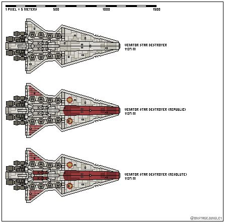 Venator class star destroyer (to scale) by onstagejungle1 on DeviantArt