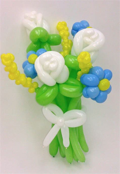 balloon flower bouquet Flower Balloons Diy, Balloon Diy, Balloon Bouquet, Balloon Arch, Balloon ...