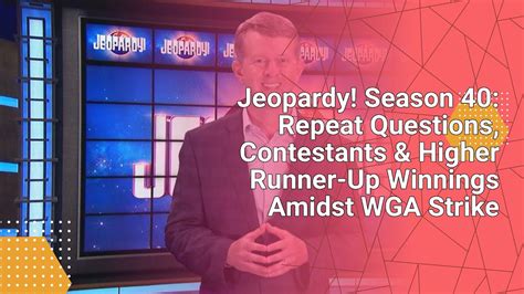 Jeopardy! Season 40: Repeat Questions, Contestants & Higher Runner-Up ...