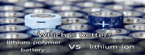 Comparison of lithium polymer battery vs lithium ion – which one to ...