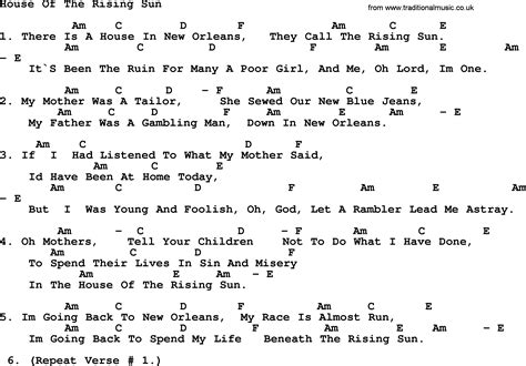 The Animals House Of The Rising Sun Year