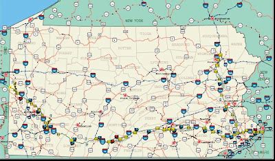 Pennsylvania Rest Areas/Service Plazas: Pennsylvania Turnpike Service ...