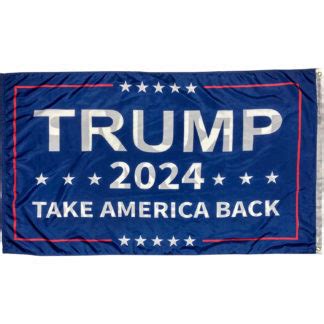 Trump 2024 Take America Back Flag - 3 x 5 ft Dbl Sided Outdoor