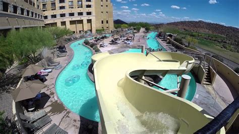 JW Tucson Starr Pass Resort & Spa Water Slide - YouTube