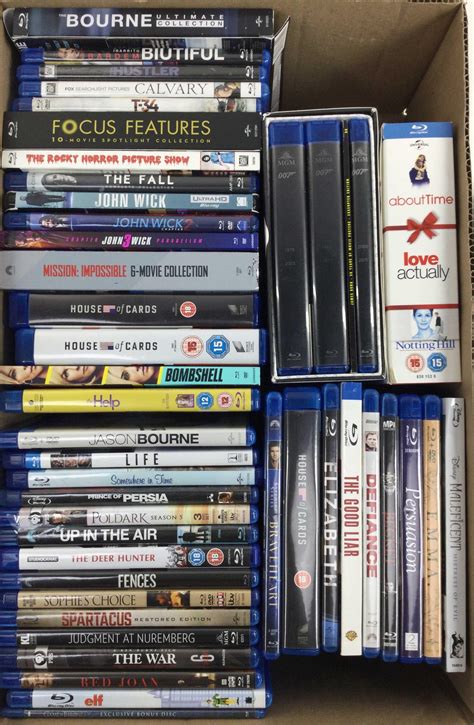 Lot - (45+) DVD Blu-Ray Movies, Box Sets