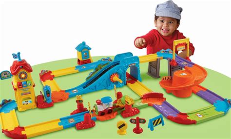 VTech Smart Wheels Train Playset | Groupon Goods