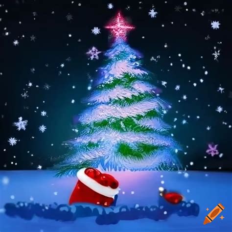 Animated christmas card